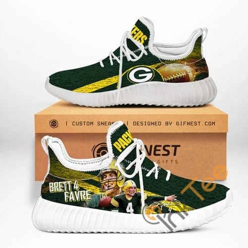 Green Bay Packers Football Team Customize Yeezy Boost