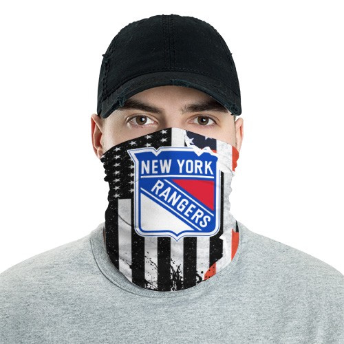 New York Rangers 9 Bandana Scarf Sports Neck Gaiter No3715 Face Mask