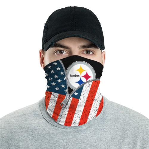 Pittsburgh Steelers 6 Bandana Scarf Sports Neck Gaiter No4125 Face Mask
