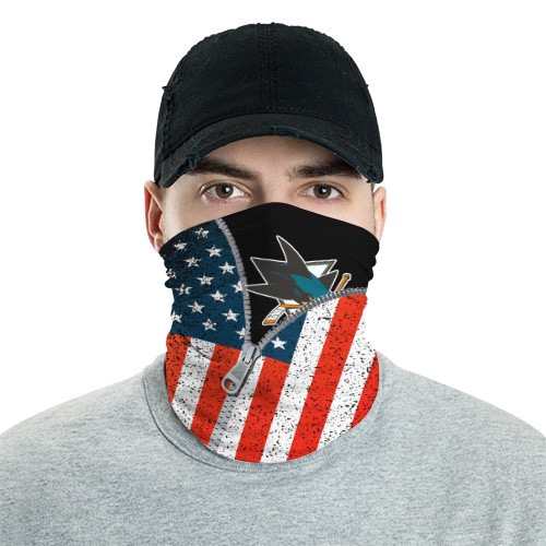 San Jose Sharks 6 Bandana Scarf Sports Neck Gaiter No4323 Face Mask