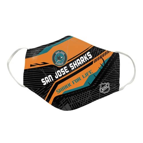 San Jose Sharks Washable No4328 Face Mask