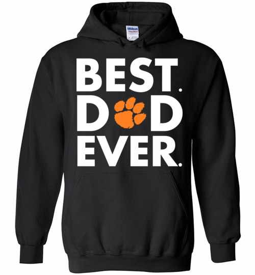 Inktee Store - Best Father'S Day Clemson Tigers Dad Hoodies Image