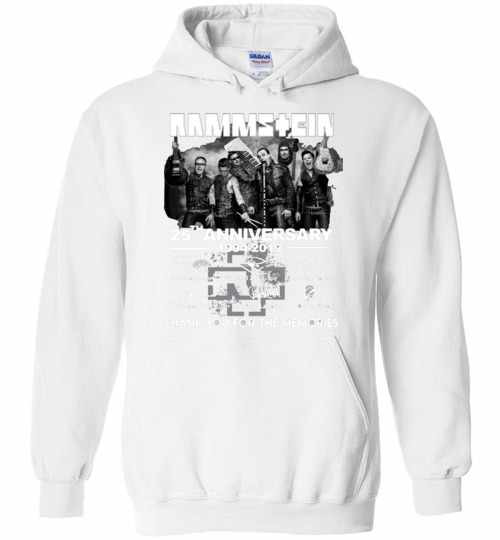 Inktee Store - 25Th Anniversary Rammstein 1994-2019 Hoodies Image