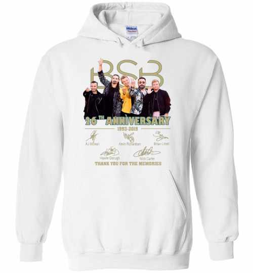 Inktee Store - 26Th Anniversary Backstreet Boys 1993-2019 Hoodies Image