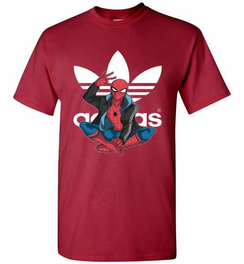 Inktee Store - Spiderman Adidas Marvel Men'S T-Shirt Image