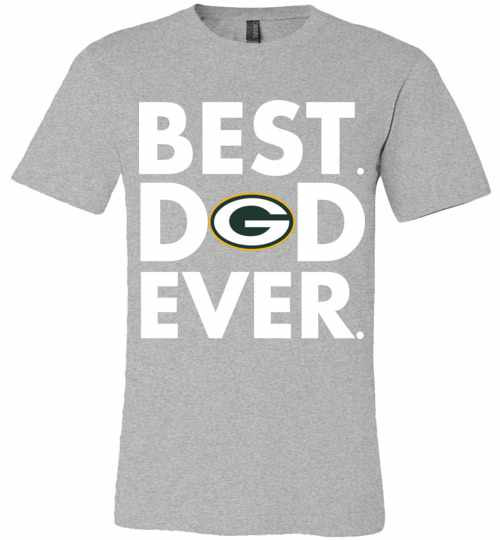 Inktee Store - Best Father'S Day Green Bay Packers Dad Premium T-Shirt Image