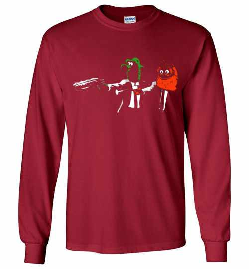 Inktee Store - Gritty And Phanatic Long Sleeve T-Shirt Image