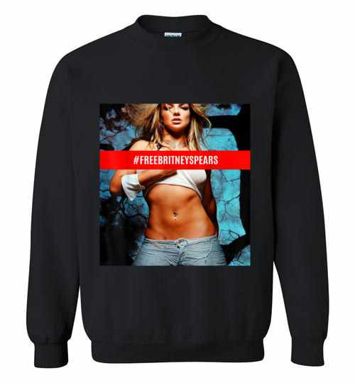 Inktee Store - Hashtag Free Britney Sweatshirt Image