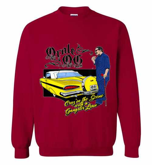 Inktee Store - Low Rider And Old Gangster Cholo Sweatshirt Image