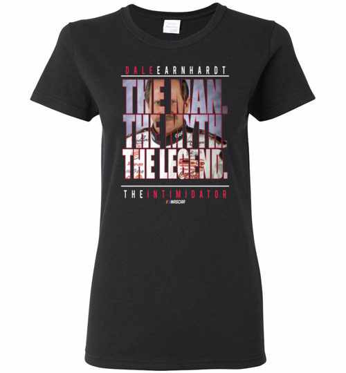 Inktee Store - Dale Earnhardt The Man The Myth The Legend Women'S T-Shirt Image