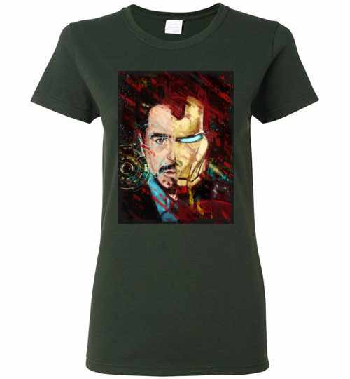 Inktee Store - Tony Stark Iron Man Women'S T-Shirt Image