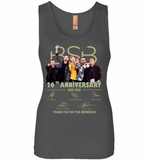 Inktee Store - 26Th Anniversary Backstreet Boys 1993-2019 Womens Jersey Tank Top Image