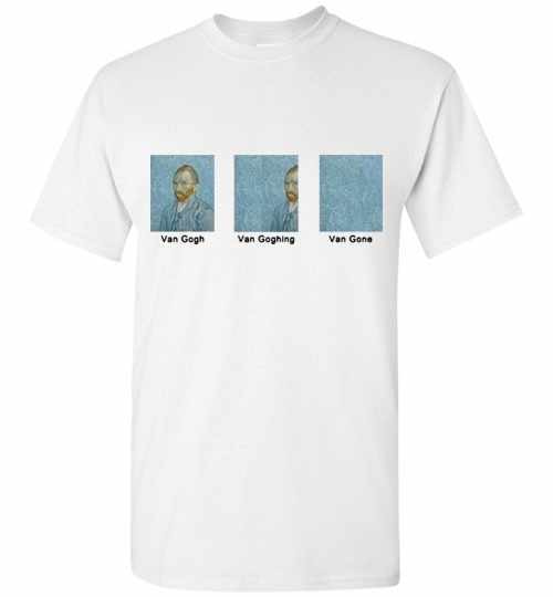 Inktee Store - Van Gogh Van Goghing Van Gone Men'S T-Shirt Image