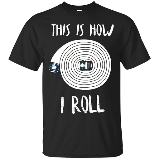 Inktee Store - This Is How I Roll - Firefighter Men’s T-Shirt Image