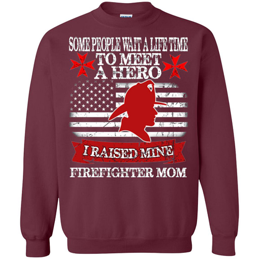 Inktee Store - Firefighter For Proud Mom Father Sweatshirt Image