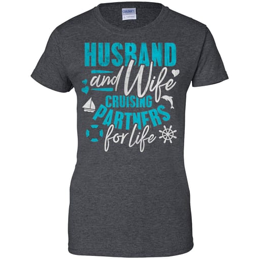 Inktee Store - Family Cruise Shirt Husband Wife Cruising Vacation Gift Women’s T-Shirt Image