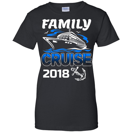 Inktee Store - Family Cruise 2018 Shirt Cruise Ship Vacation Holiday Women’s T-Shirt Image