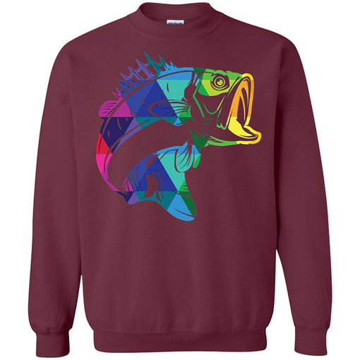 Inktee Store - Fishing For Bass Fisherman Fishing Gifts Sweatshirt Image