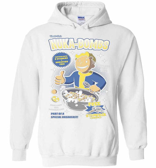 Inktee Store - Fallout 4 Nuka Bombs Hoodie Image