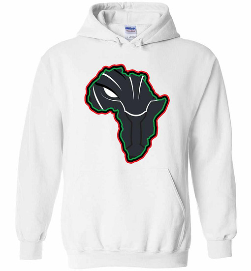 Inktee Store - African Black Panther Hoodie Image