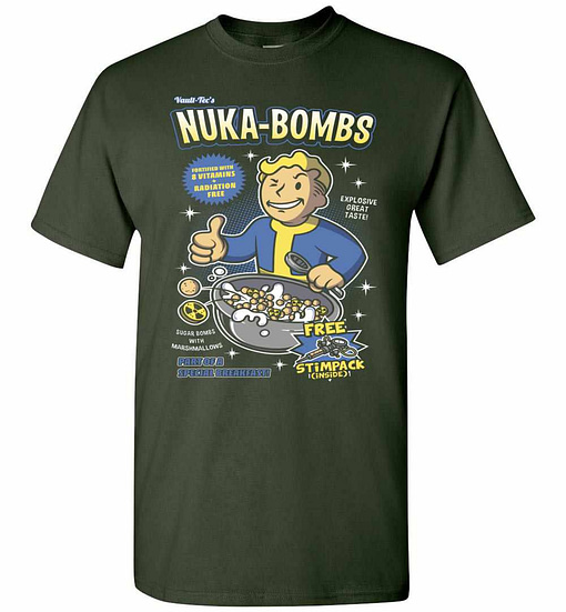 Inktee Store - Fallout 4 Nuka Bombs Men'S T-Shirt Image
