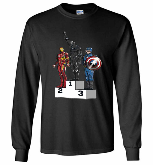 Inktee Store - Panther Power - Black Panther Long Sleeve T-Shirt Image