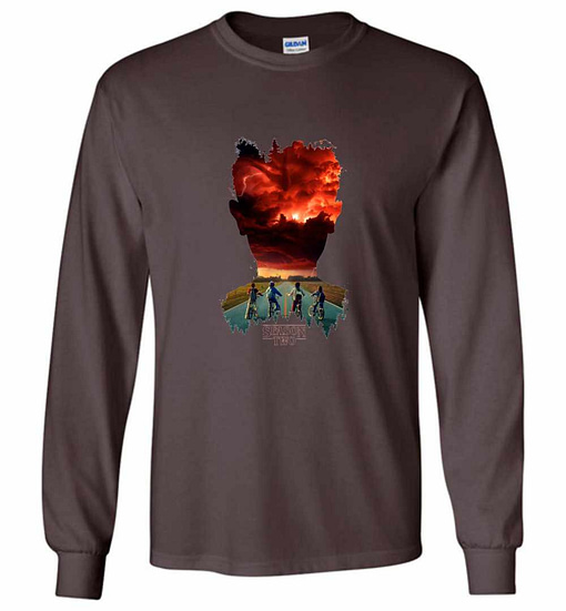 Inktee Store - Stranger Things Season 2 Long Sleeve T-Shirt Image