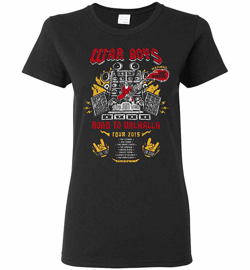 Inktee Store - Road To Valhalla Tour Mad Max Tshirt Women'S T-Shirt Image