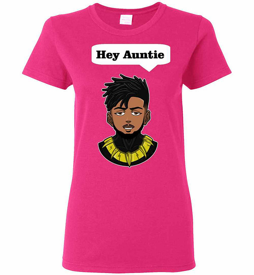 Inktee Store - Erik Killmonger Hey Auntie Women'S T-Shirt Image