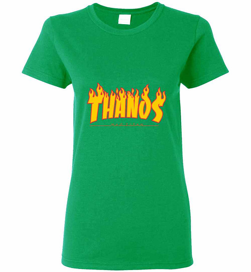 Inktee Store - Thanos Flame Women'S T-Shirt Image