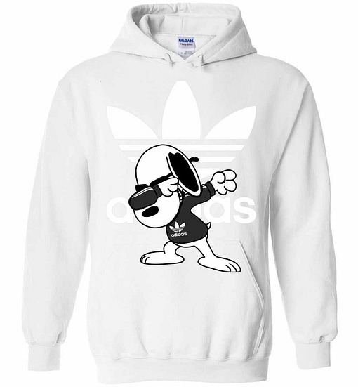 Inktee Store - Snoopy Adidas Dabbing Hoodies Image