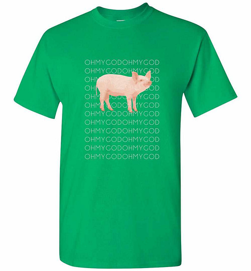 Inktee Store - Shane Dawson Oh My God Pig Men'S T-Shirt Image