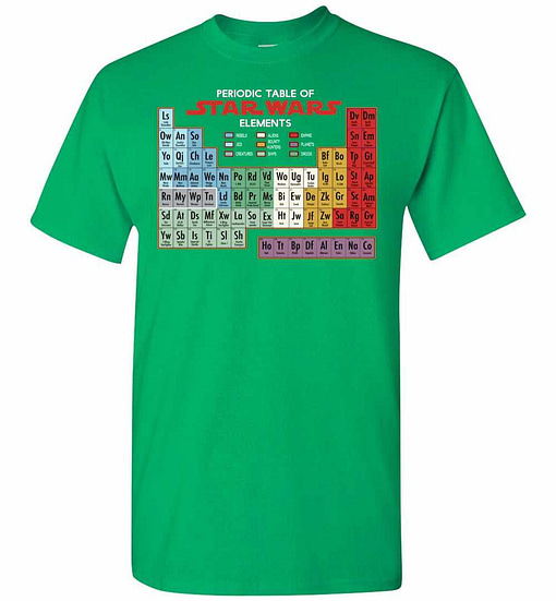 Inktee Store - Star Wars Periodic Table Of Elements Men'S T-Shirt Image