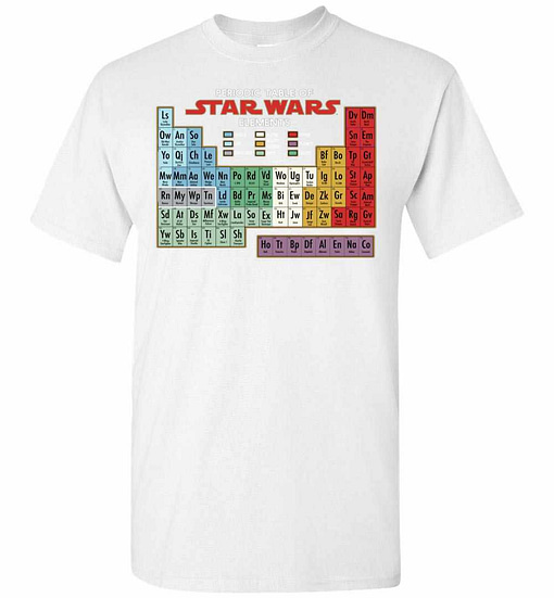 Inktee Store - Star Wars Periodic Table Of Elements Men'S T-Shirt Image