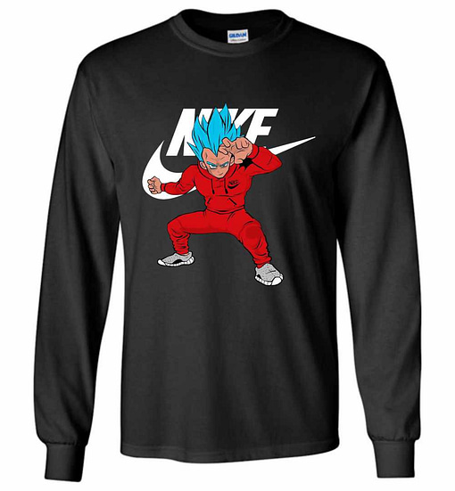 Inktee Store - Goku Nike Long Sleeve T-Shirt Image
