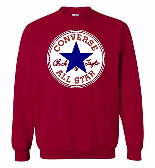 Inktee Store - Converse Navy Star Sweatshirt Image