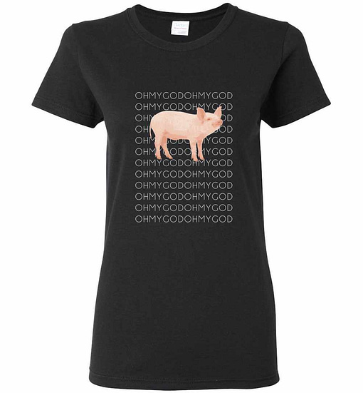 Inktee Store - Shane Dawson Oh My God Pig Women'S T-Shirt Image
