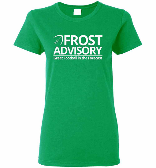 Inktee Store - Frost Advisory - Football Women'S T-Shirt Image