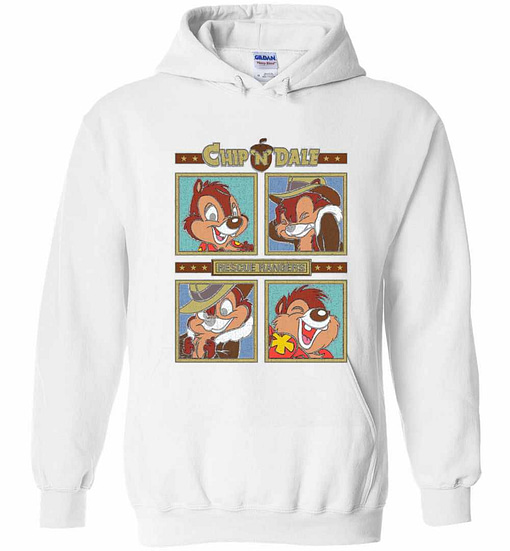 Inktee Store - Disney Chip And Dale Rescue Rangers Squares Hoodies Image