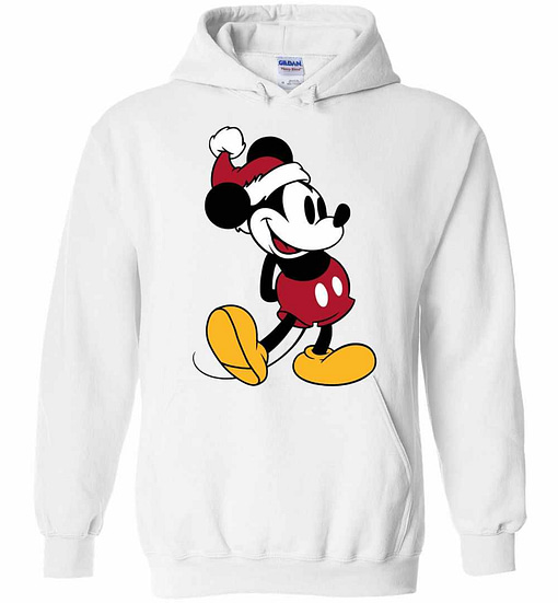 Inktee Store - Disney Classic Mickey Mouse Christmas Hoodies Image