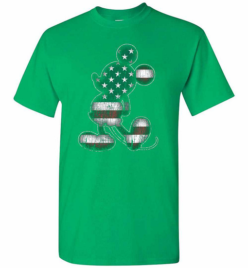 Inktee Store - Disney Americana Mickey Mouse Men'S T-Shirt Image
