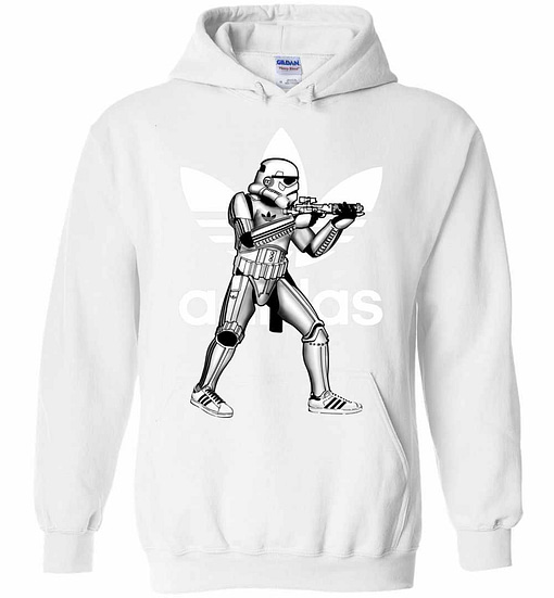 Inktee Store - Storm Trooper Adidas Star Wars Hoodie Image