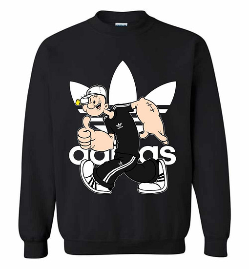 Inktee Store - Popeye Adidas Sweatshirt Image