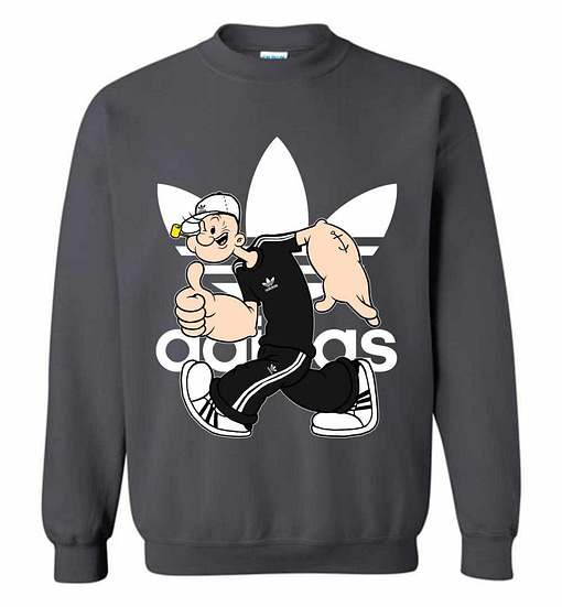 Inktee Store - Popeye Adidas Sweatshirt Image