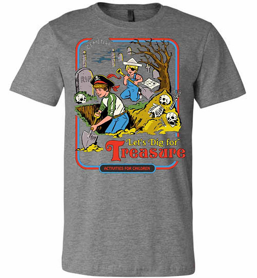 Inktee Store - Let'S Dig For Treasure Premium T-Shirt Image