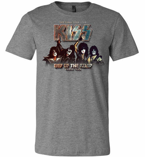 Inktee Store - Kiss End Of The Road World Tour 2019 Premium T-Shirt Image