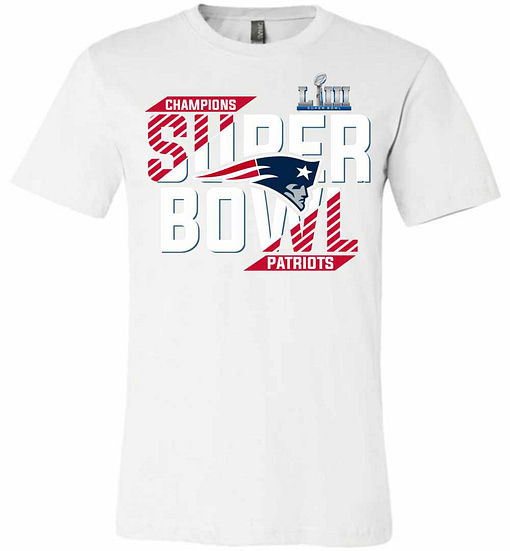 Inktee Store - New England Patriots Champions Super Bowl Liii 2019 Premium T-Shirt Image