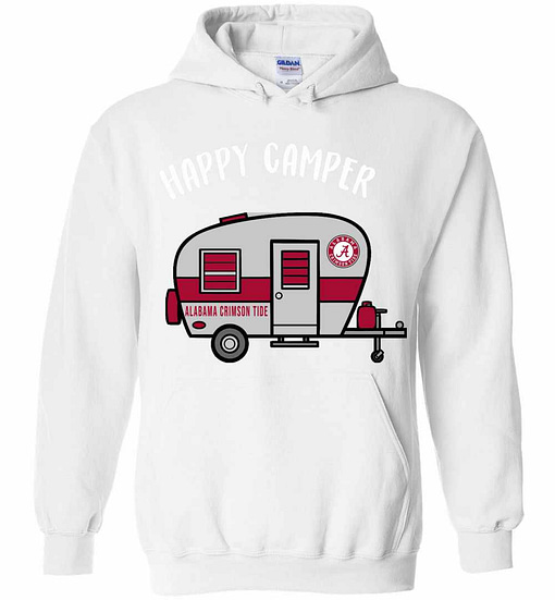 Inktee Store - Alabama Crimson Tide Happy Camper Hoodies Image