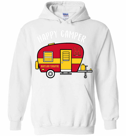 Inktee Store - Maryland Terrapins Happy Camper Hoodies Image
