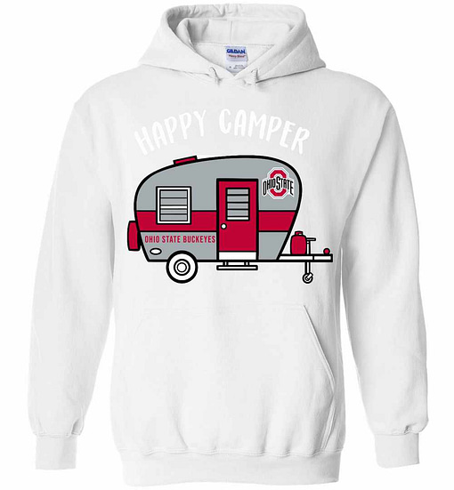 Inktee Store - Ohio State Buckeyes Happy Camper Hoodies Image